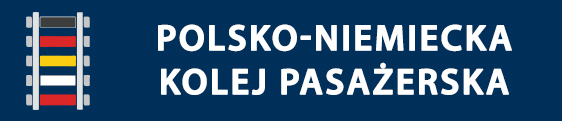 Logo Initiative deutsch-polnischer Schienenpersonenverkehr / Inicjatywa polsko-niemieckiej kolei pasazerskiej (KolejDEPL)