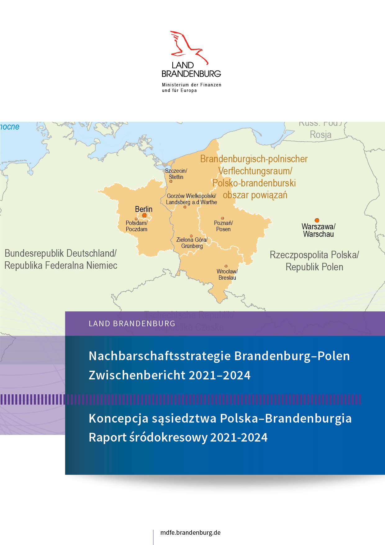 Zwischenbericht zur Nachbarschaftsstrategie Brandenburg-Polen 2024 - MdFE Brandenburg
