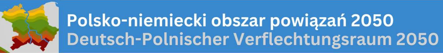 Logo Deutsch-Polnischer Verflechtungsraum / Polsko-Niemiecki Obszar Powiązań 2050