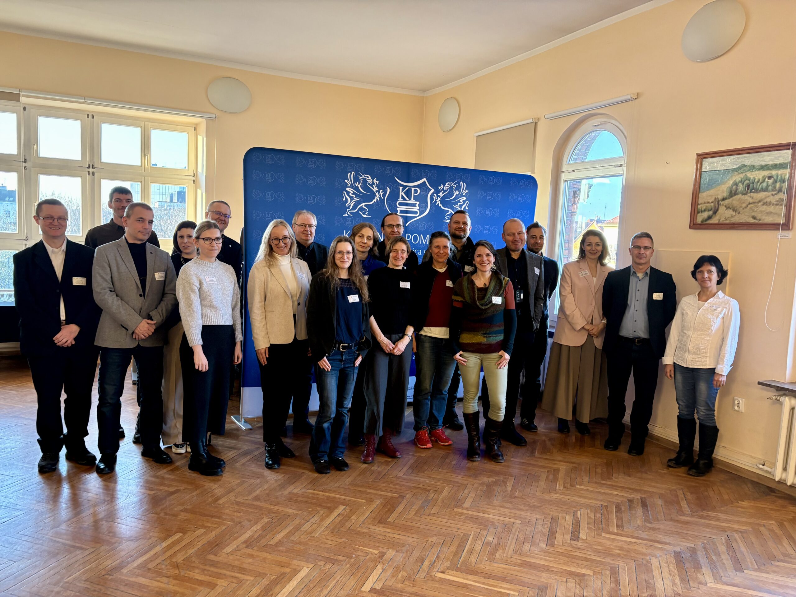 Teilnehmende des 3. MORO-Workshops in der Pommerschen Bibliothek, Stettin (Książnica Pomorska, Szczecin), Foto: Grzegorz Załoga, Pro Lingua
