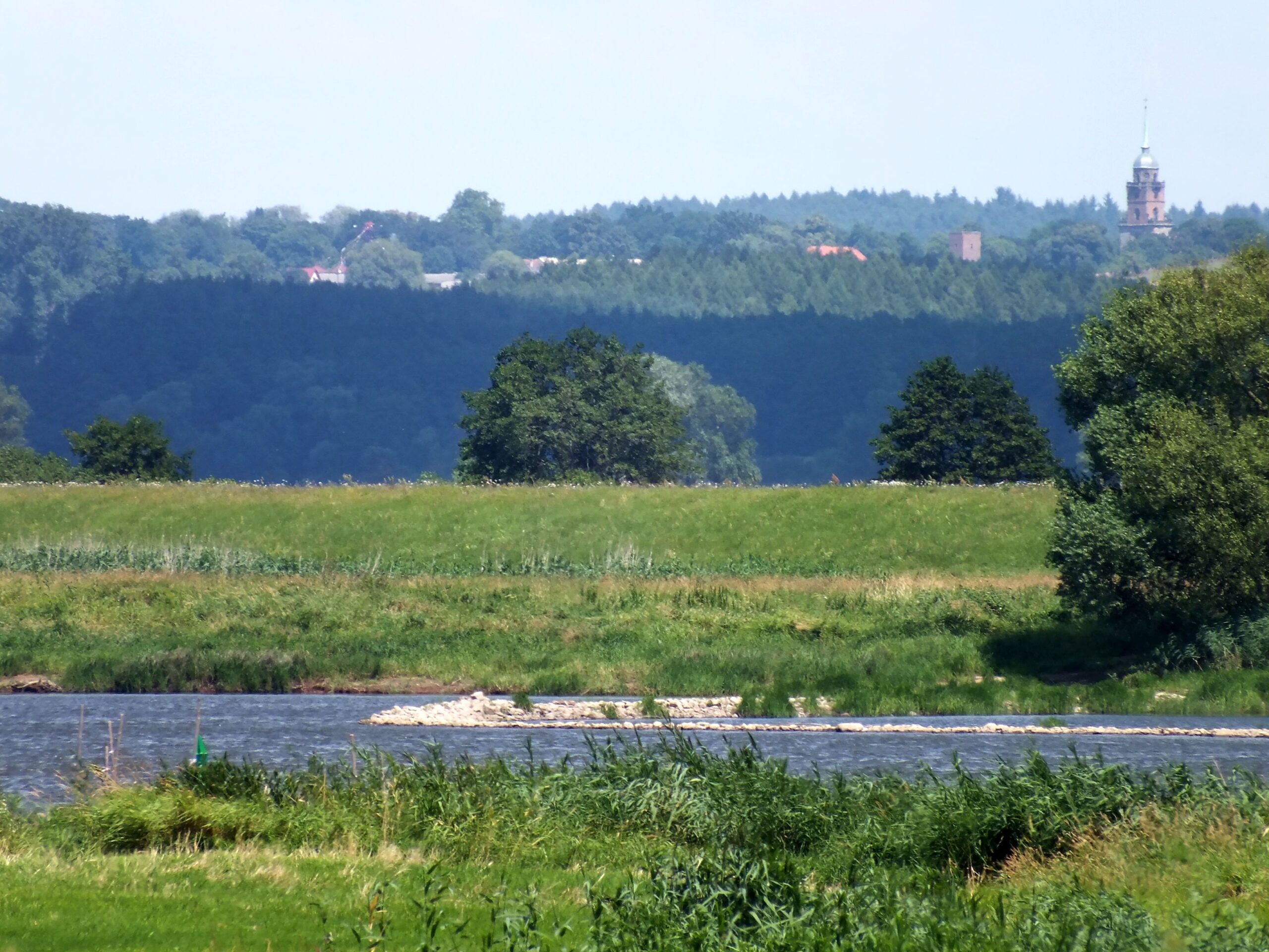 Oder bei Lubiechów Górny, Foto: Christian Gering, INFRASTRUKTUR & UMWELT